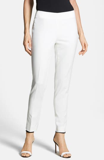 UPC 039378837444 product image for Women's Vince Camuto Side Zip Pants New Ivory Size 4 | upcitemdb.com
