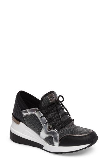 UPC 191261516208 product image for Women's Michael Michael Kors Scout Wedge Sneaker, Size 10 M - Metallic | upcitemdb.com
