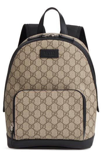 Gucci Men&#39;S Gg Supreme Canvas Backpack In Multi | ModeSens