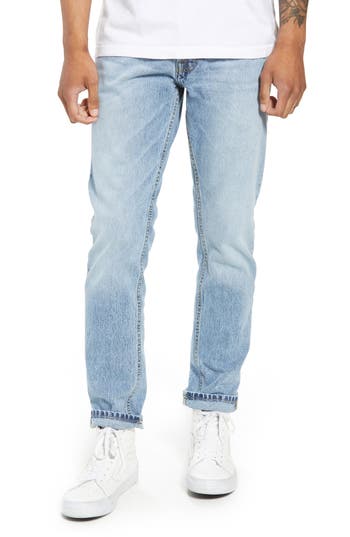 UPC 637865941652 product image for Men's Calvin Klein Jeans Straight Tapered Leg Jeans, Size 34 x 32 - Blue | upcitemdb.com