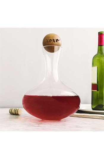 UPC 694546575445 product image for Cathy's Concept Xoxo Wine Decanter, Size One Size - White | upcitemdb.com