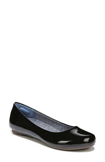 UPC 727693573832 product image for Women's Dr. Scholl's Friendly 2 Flat, Size 6 M - Black | upcitemdb.com
