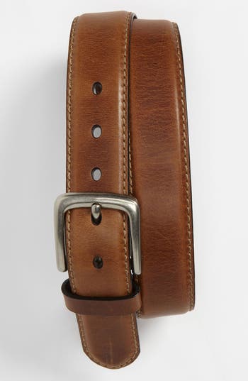 UPC 762346243236 product image for Men's Fossil 'Aiden' Leather Belt, Size 32 - Brown Brown 32 | upcitemdb.com