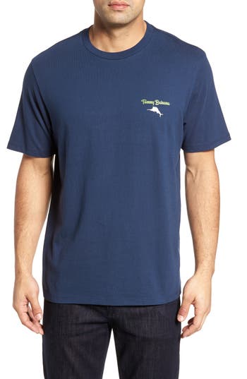 UPC 023793952776 product image for Men's Tommy Bahama Fore Of A Kind Graphic T-Shirt, Size Medium - Blue | upcitemdb.com