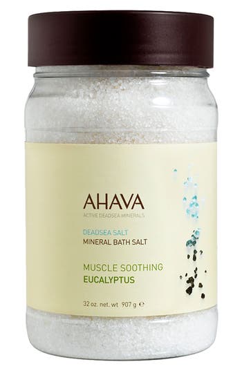 UPC 697045150694 product image for AHAVA Muscle Soothing Eucalyptus Mineral Bath Salt 32 oz | upcitemdb.com