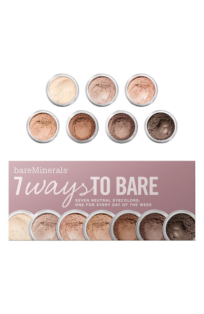 bareMinerals® '7 Ways to Bare' Eyecolor Collection ($77 ...