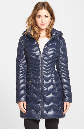 Laundry by Shelli Segal Packable Hooded Down Coat | Nordstrom