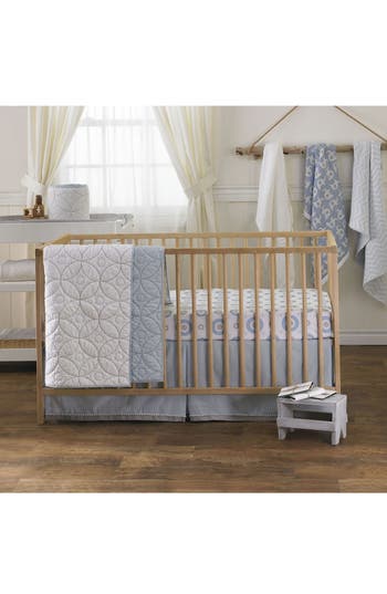 Living Textiles Mini Pompom Crib Skirt (Baby) | Nordstrom