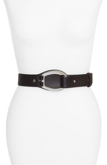 Lauren Ralph Lauren Vachetta Leather D-Ring Belt | Nordstrom