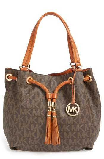 MICHAEL Michael Kors 'Large' Gathered Tote | Nordstrom