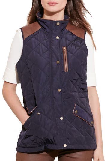 Lauren Ralph Lauren Quilt Vest (Regular & Petite) | Nordstrom