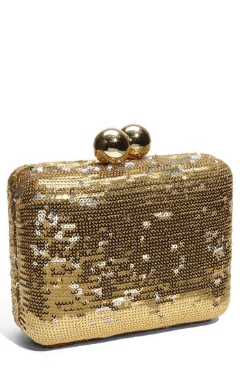 Steven by Steve Madden Sequined Box Clutch | Nordstrom