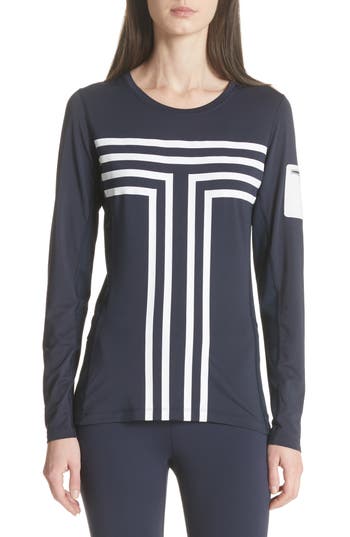 Tory Sport Graphic Performance Top