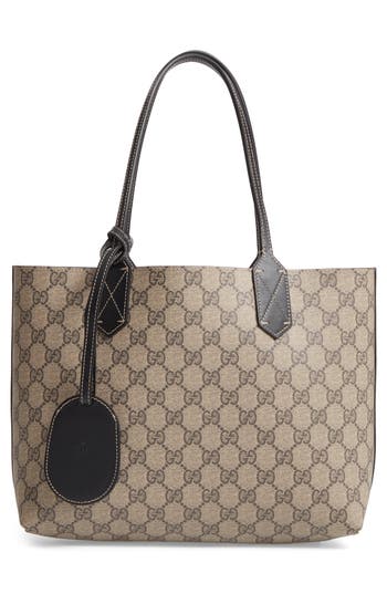 Gucci Small Turnaround Reversible Leather Tote | Nordstrom