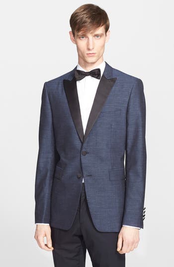 Burberry London 'Stirling' Extra Trim Fit Wool & Linen Dinner Jacket ...