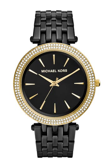 Michael Kors 'Darci' Crystal Bezel Bracelet Watch, 39mm | Nordstrom