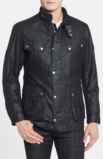 Barbour 'Duke' Regular Fit Waterproof Waxed Cotton Jacket | Nordstrom