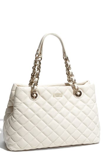 kate spade new york 'gold coast - maryanne' quilted leather shopper ...
