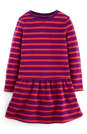 Mini Boden Cozy Sweatshirt Dress (Toddler Girls, Little Girls & Big ...