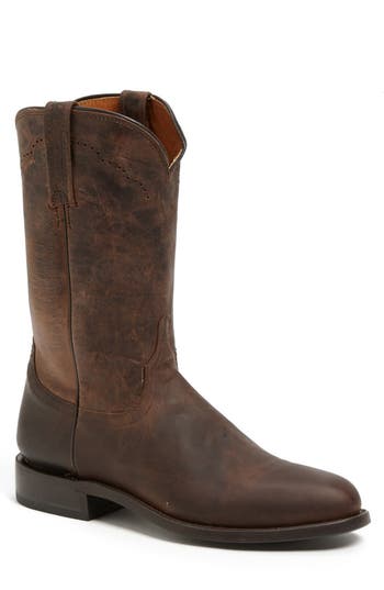 Lucchese 'Goat Roper - Argyle Stitch' Leather Boot | Nordstrom