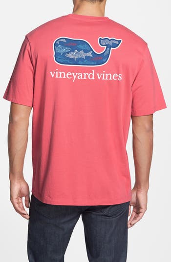 Vineyard Vines 'Fish Dots Whale' Pocket T-Shirt | Nordstrom