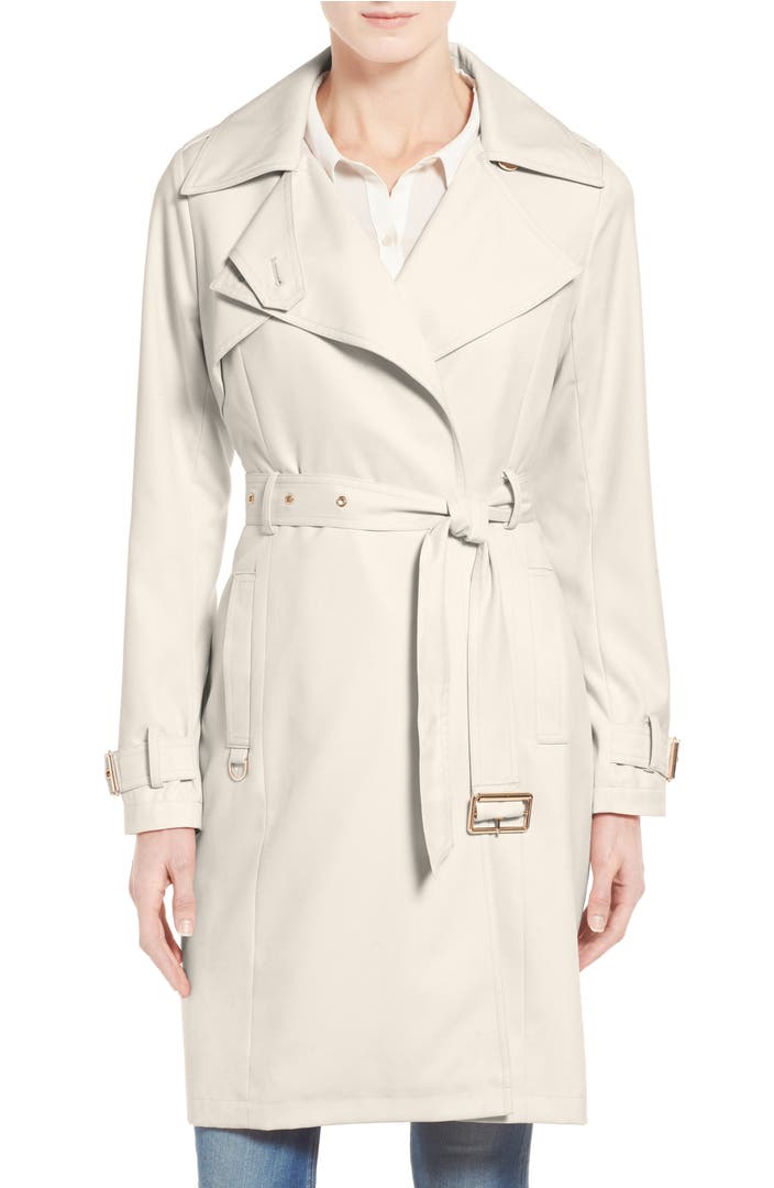 French Connection Flowy Belted Trench Coat | Nordstrom