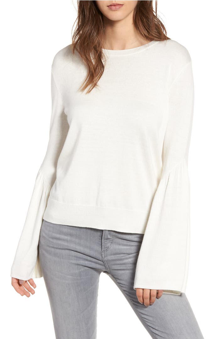 Leith Bell Sleeve Sweater | Nordstrom