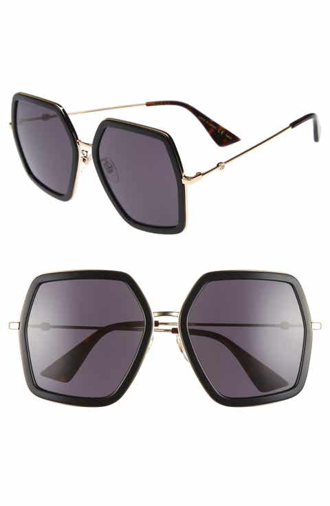 Gucci 56mm Sunglasses
