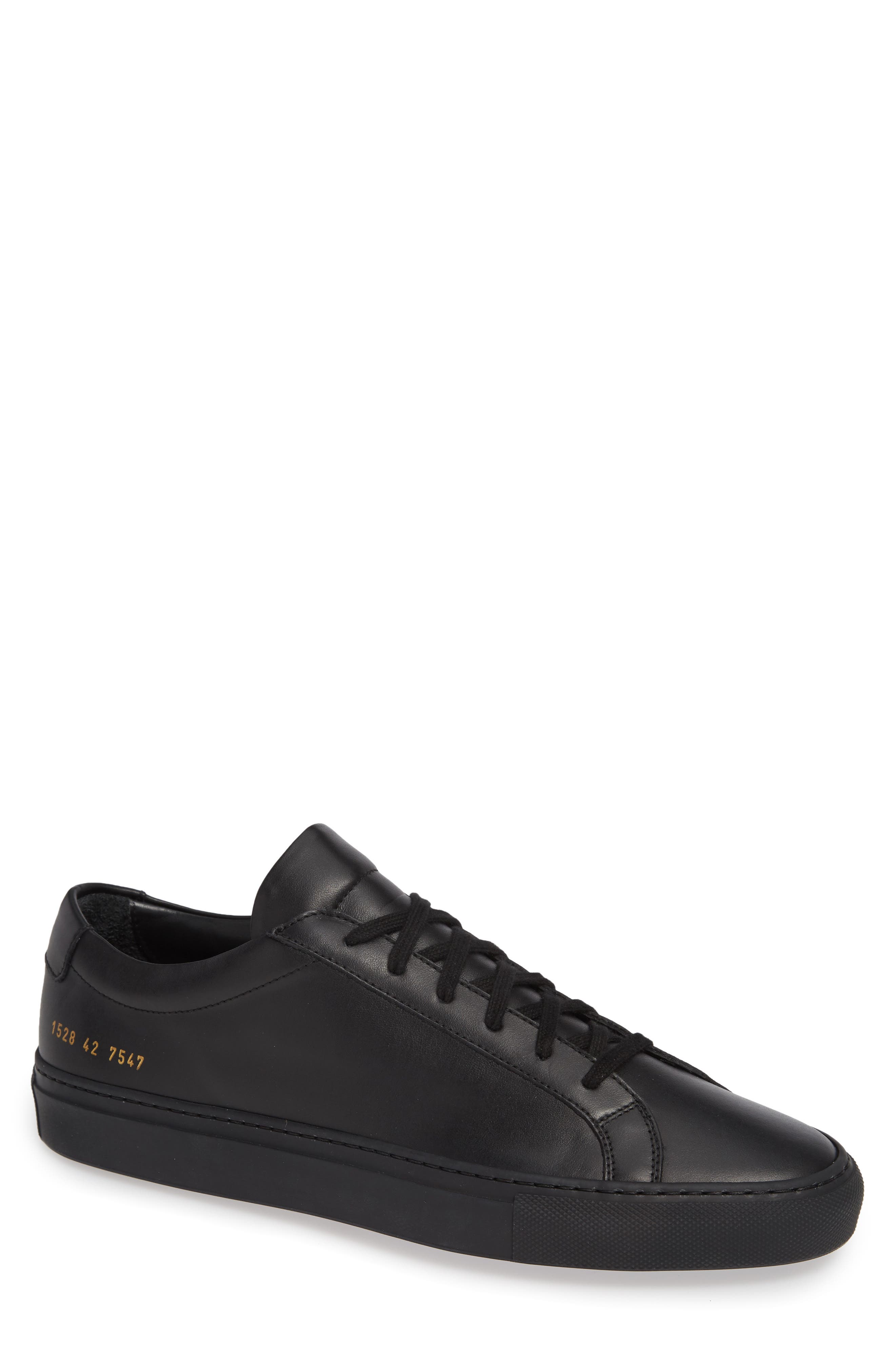black sneaker dress shoes