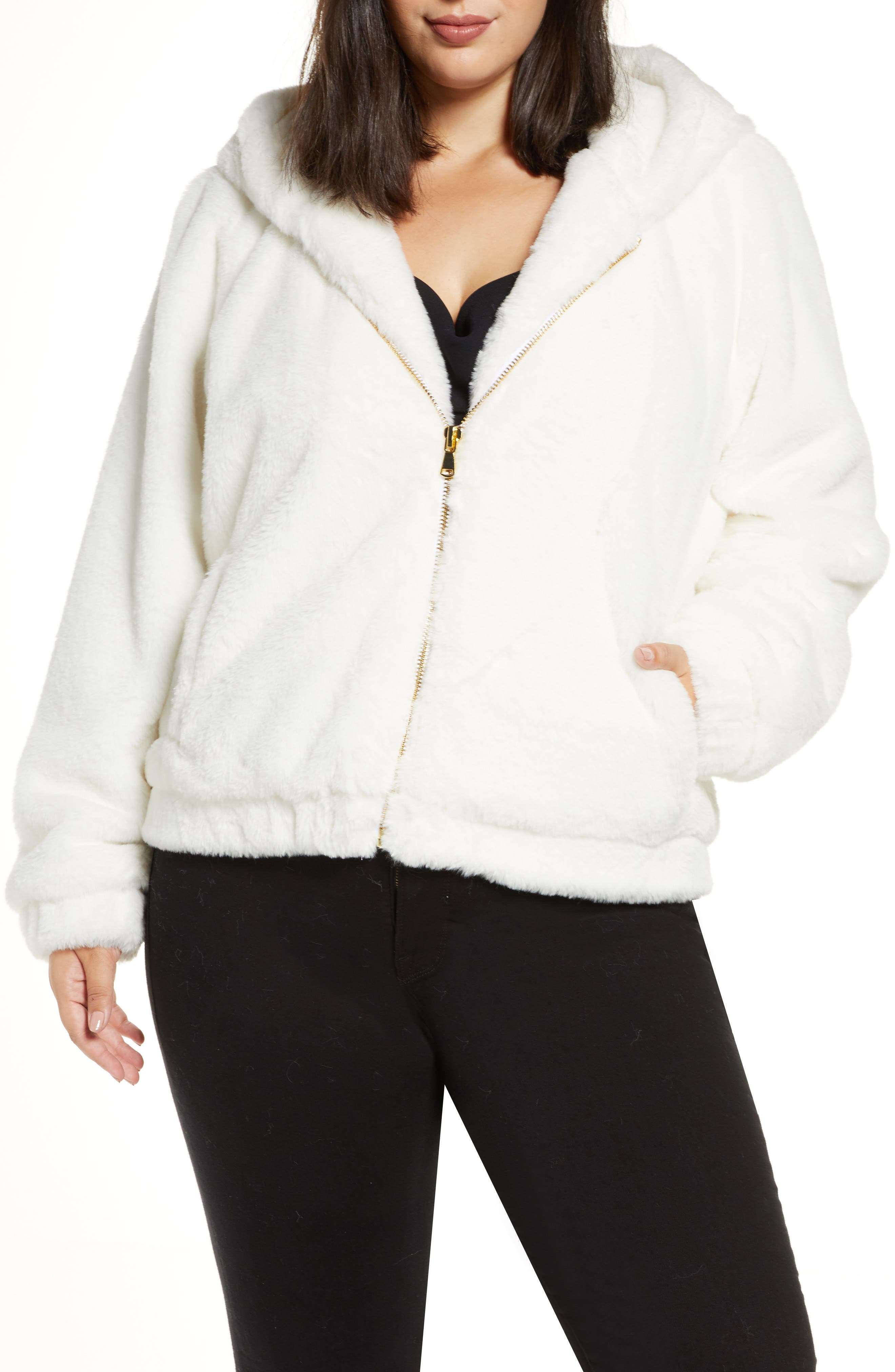 Faux Fur Plus-Size Coats \u0026 Jackets 