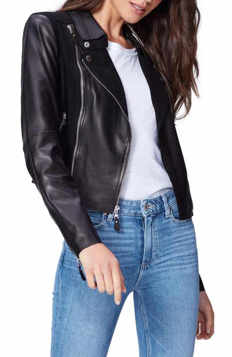 black leather jacket | Nordstrom