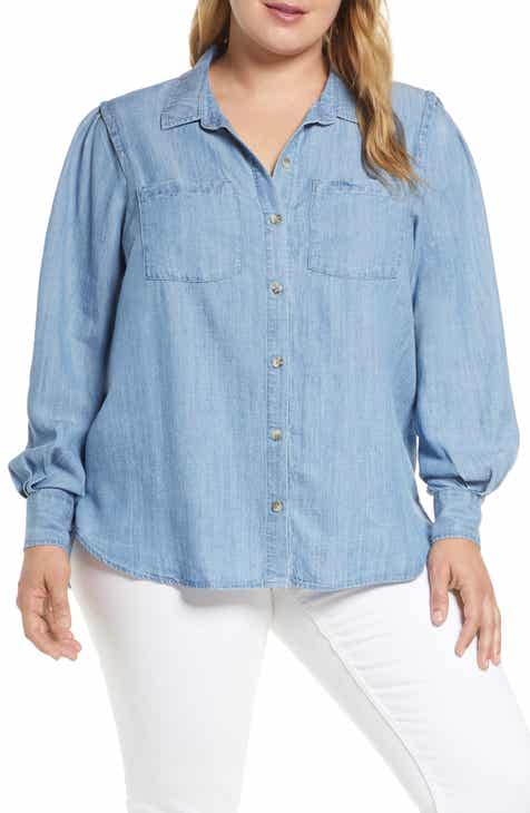 Women's Plus-Size Tops | Nordstrom