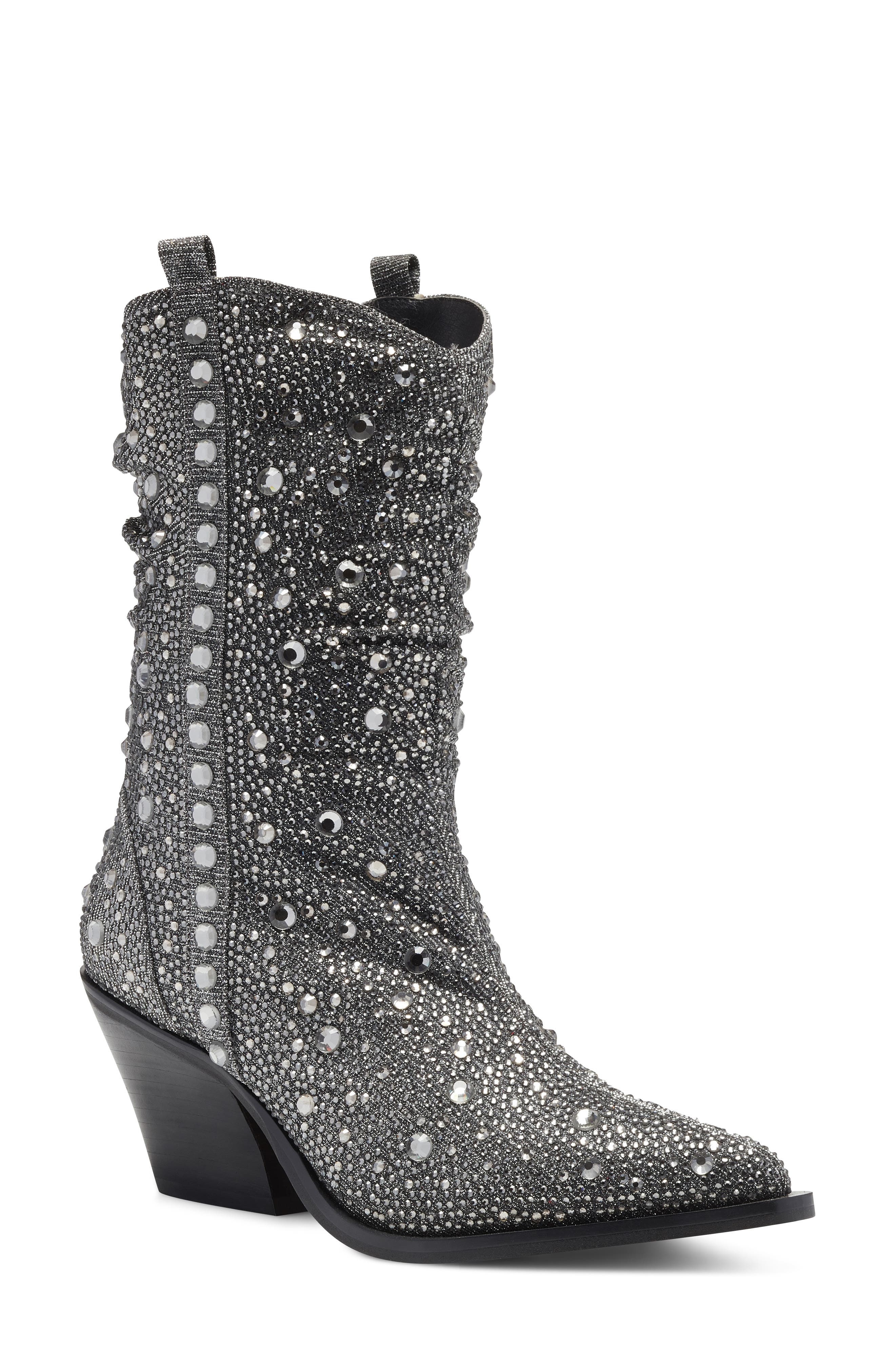 jessica simpson glitter boots