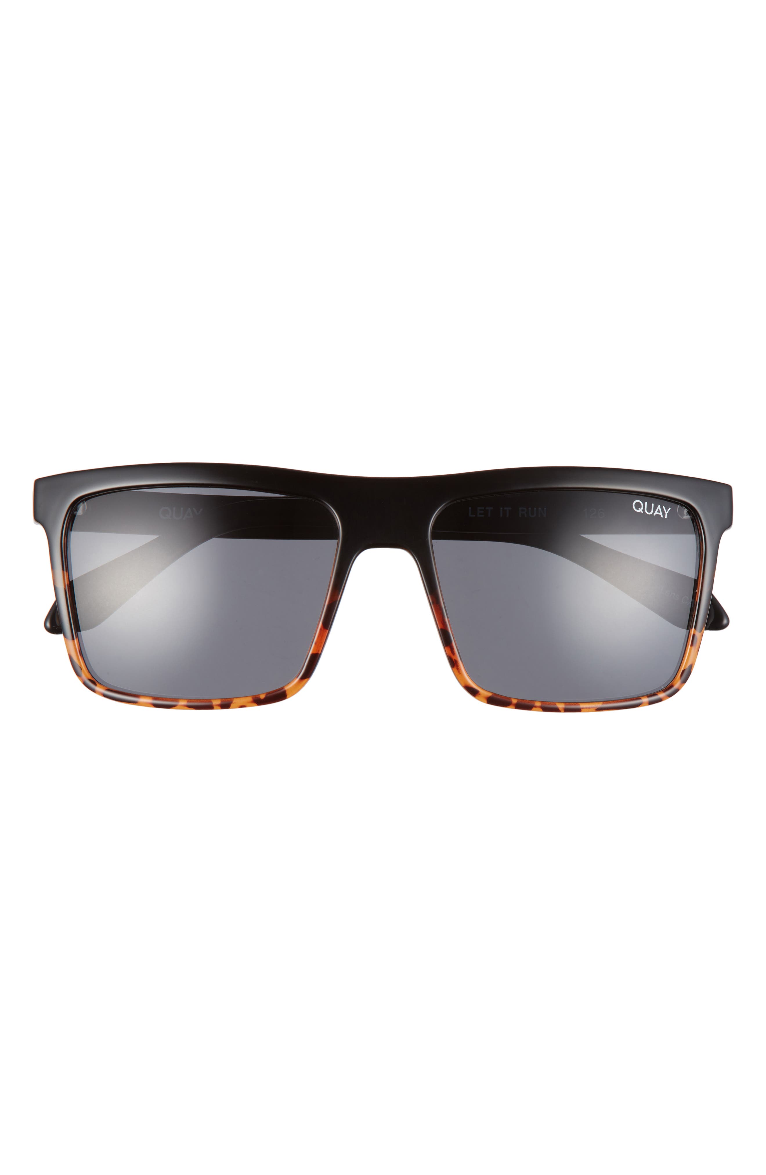 highstreet 60mm polarized flat top sunglasses