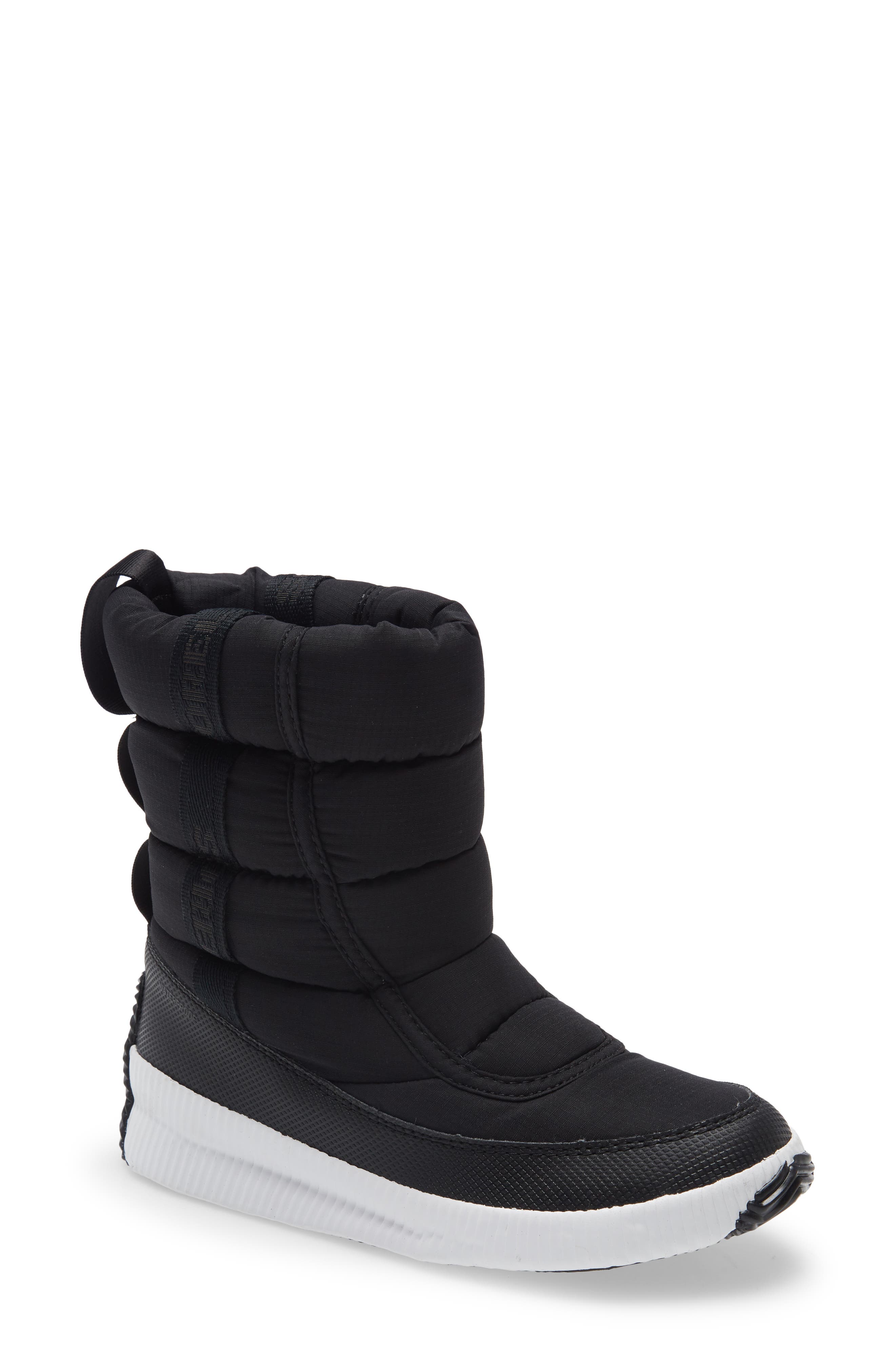 acne puffy boots