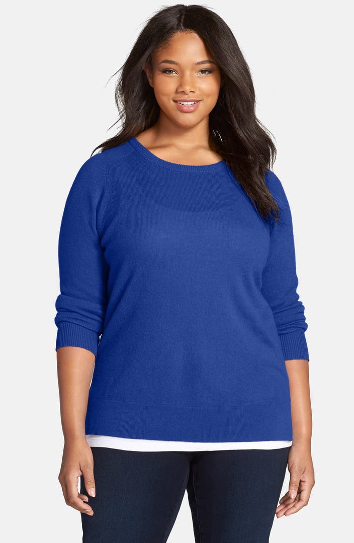 Cashmere sweater for plus size river