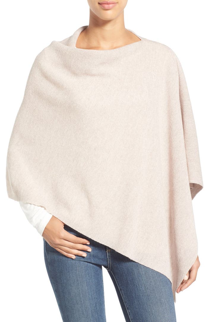 Eileen Fisher Merino Wool Poncho (Regular & Petite) | Nordstrom