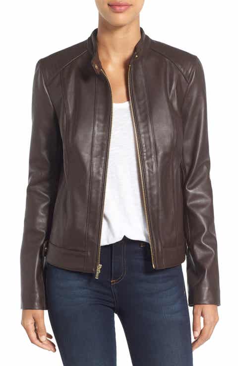 Women's Leather (Genuine) Jackets Sale | Coats & Outerwear ...