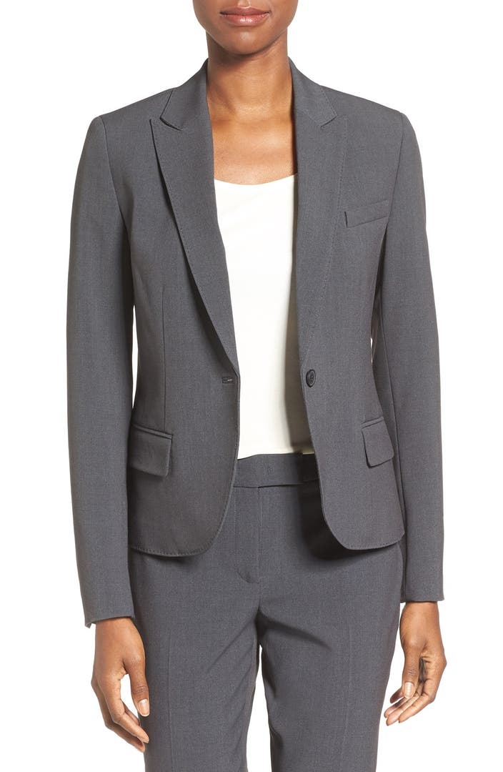 Anne Klein One-Button Suit Jacket | Nordstrom