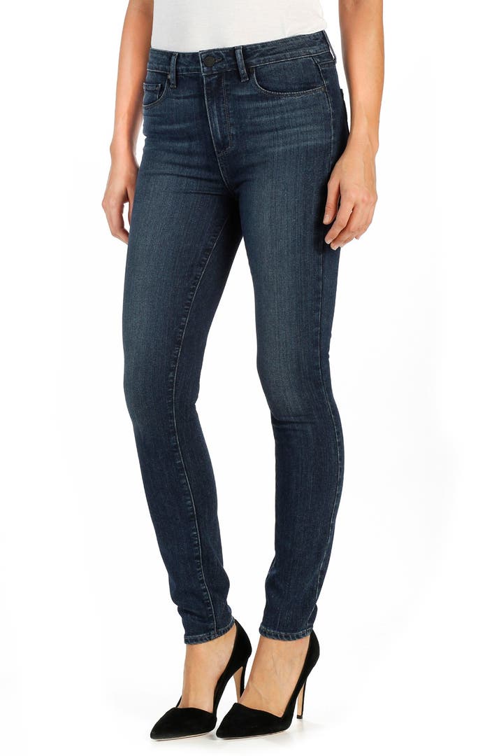 PAIGE Transcend - Hoxton High Rise Ultra Skinny Jeans (Adly) | Nordstrom