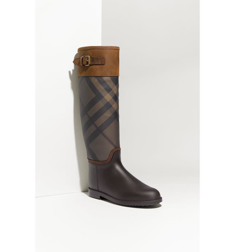 Burberry Check Print Boot | Nordstrom
