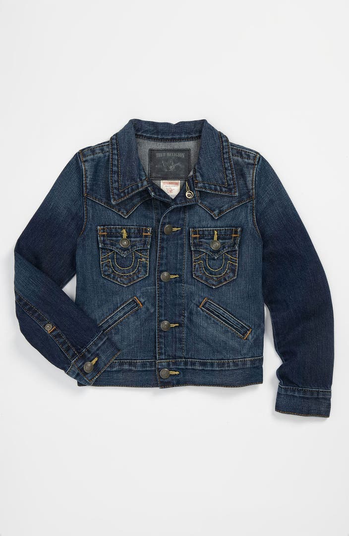 True Religion Brand Jeans 'Johnny' Denim Jacket (Little Boys) | Nordstrom