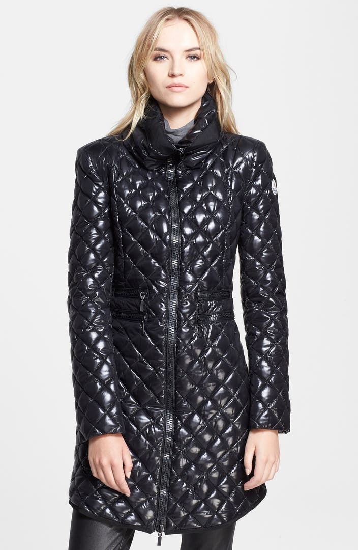 Moncler 'Grandval' Diamond Quilted Down Coat | Nordstrom