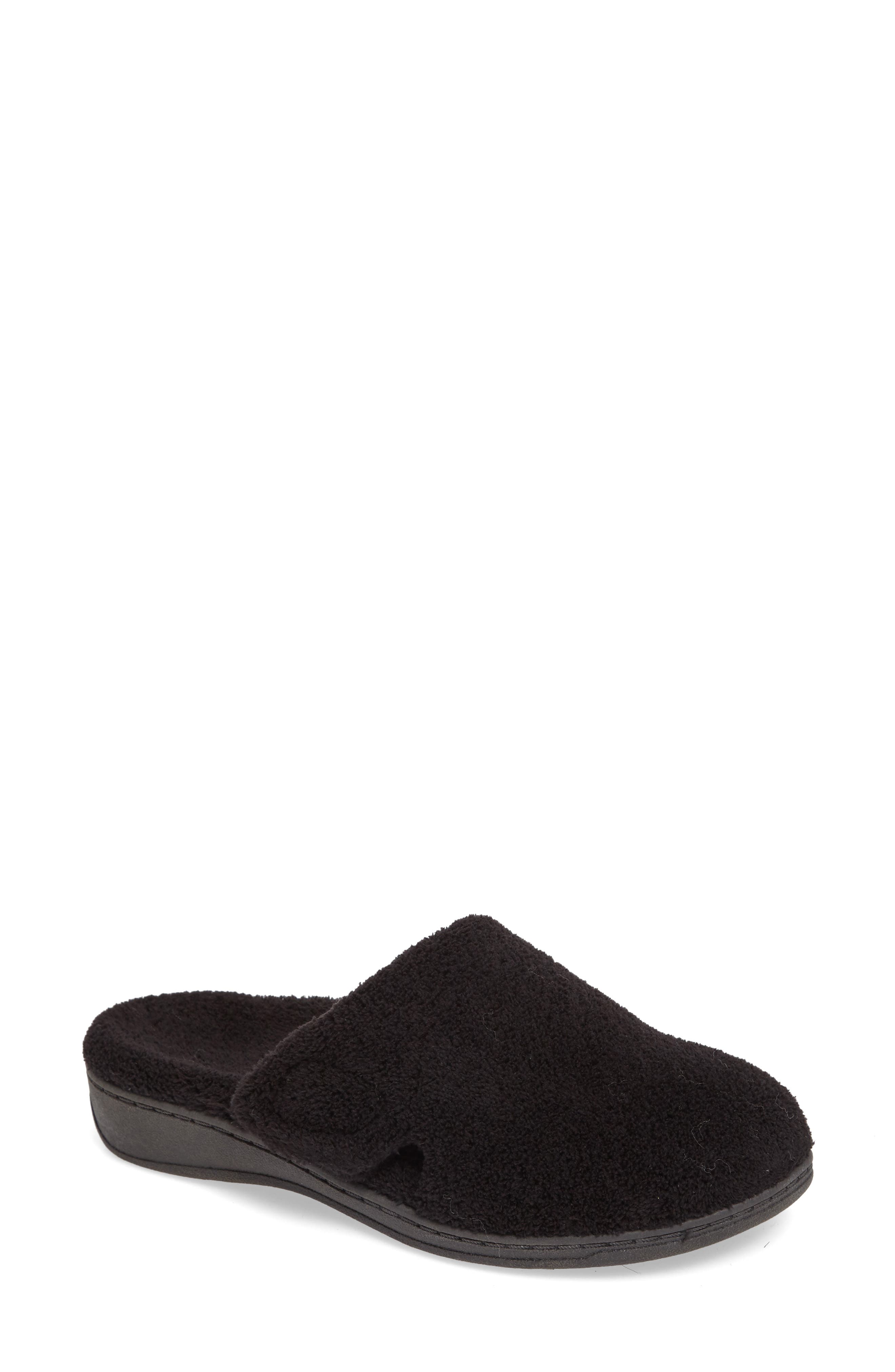 black gangster slippers