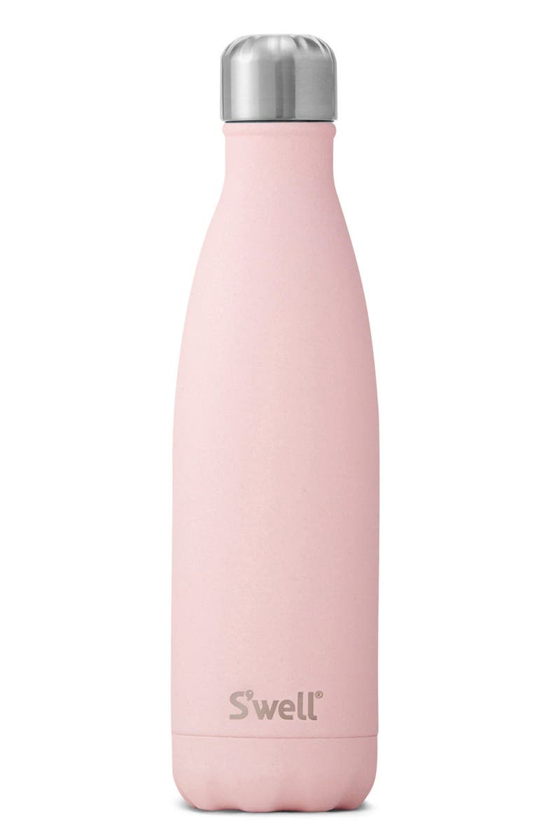Swell Pink Topaz Insulated Stainless Steel Water Bottle, Main, color, Pink Topaz