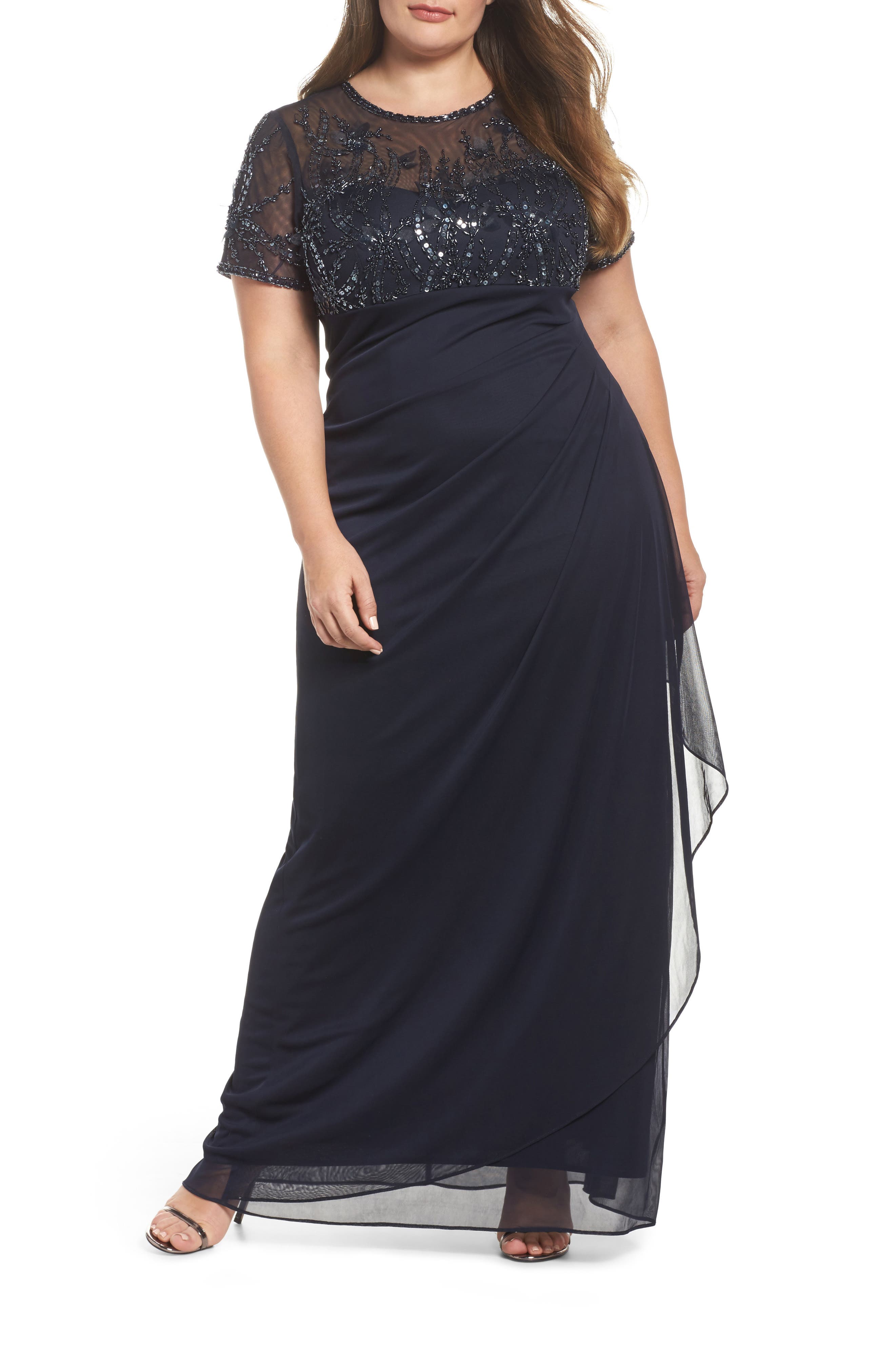nordstrom mother of the bride dresses plus size