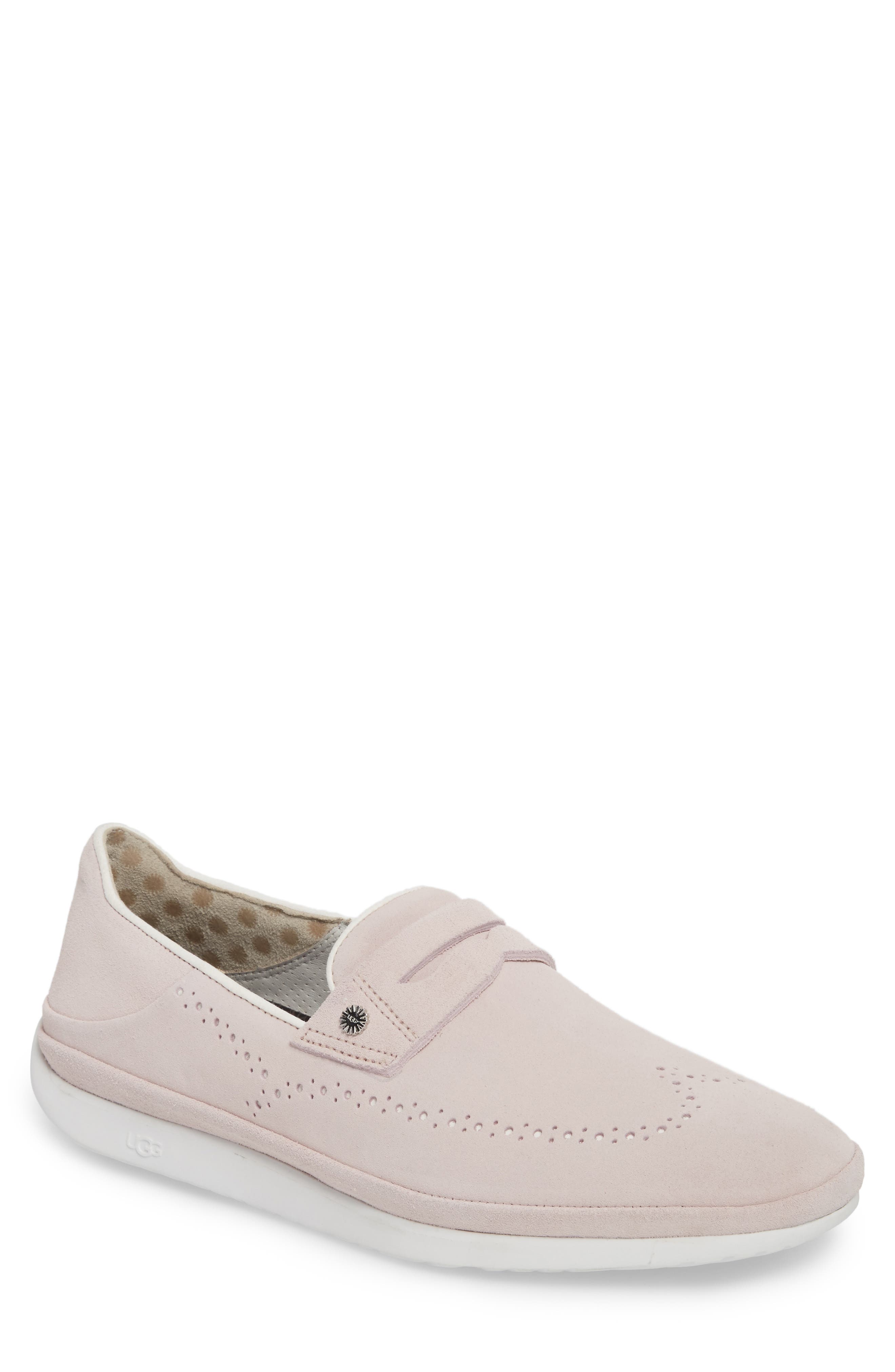 boys pink loafers