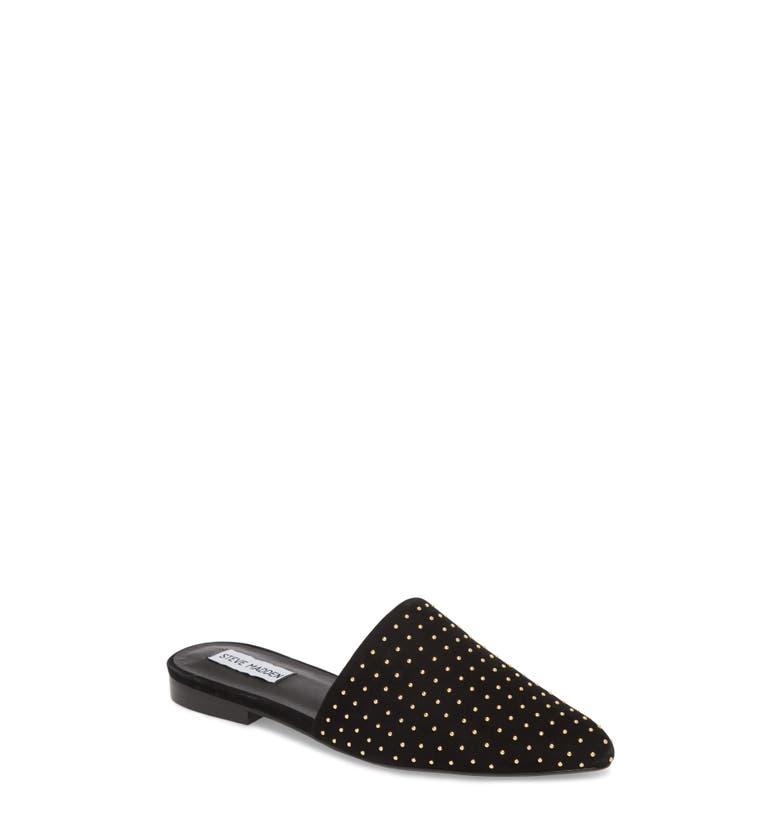 Trace Studded Mule,                         Main,                         color, Black With Stud