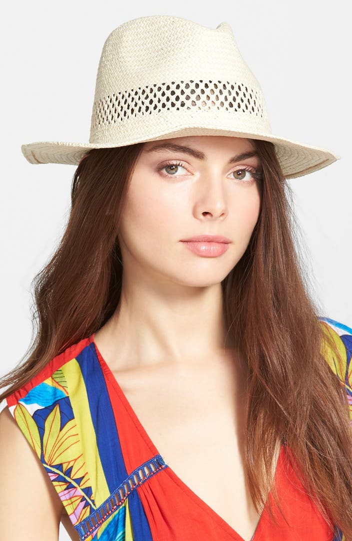 Lucky Brand Straw Panama Hat | Nordstrom
