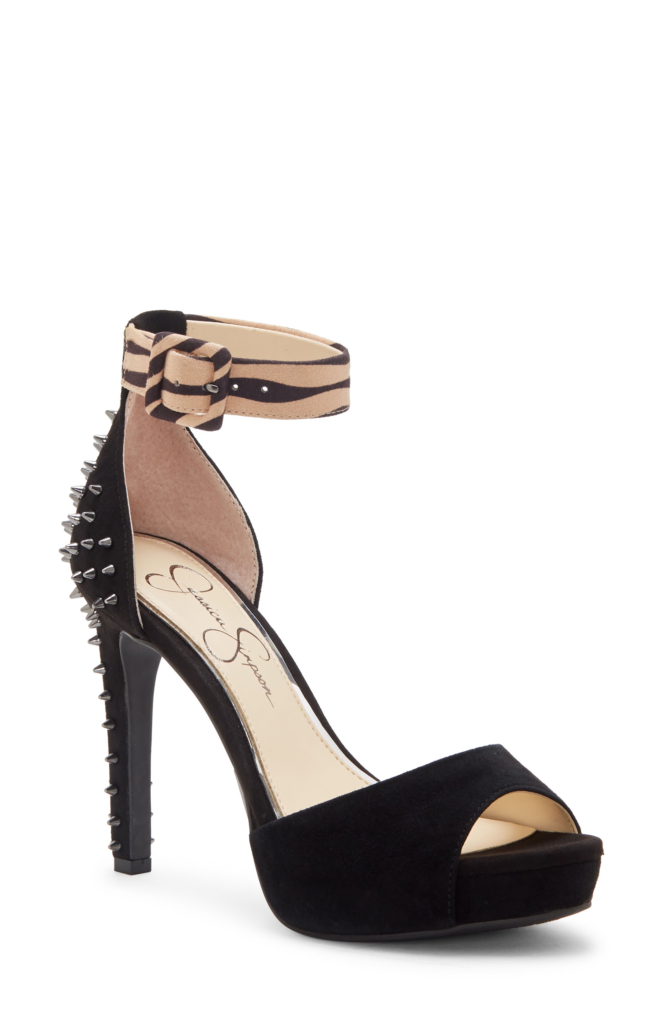 jessica simpson studded heels